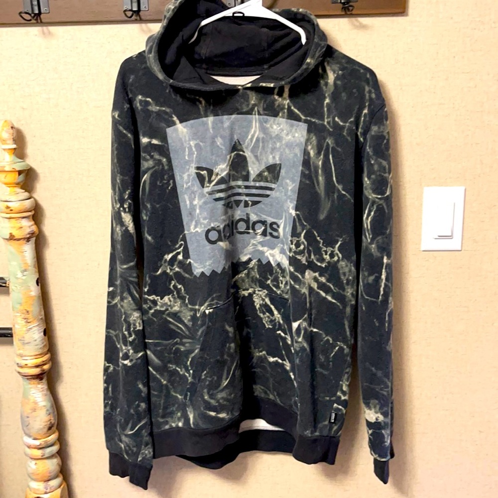 Adidas marble hoodie